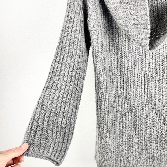 ENTRO |🐭 Oversized Big Slouchy Shrug Cowl Neck Sweater - Picture 9 of 13